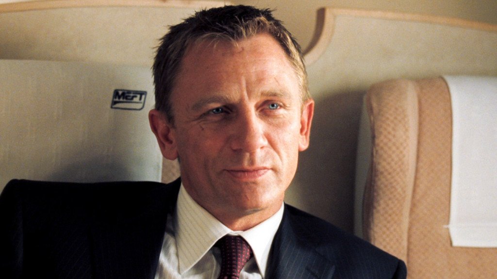 Daniel Craig Pinstripe Suit Casino Royale