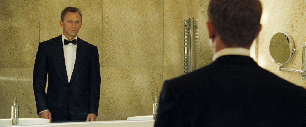 Casino Royale Dinner Jacket Mirror Scene
